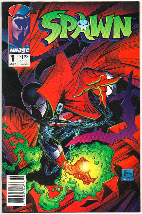 Spawn newsstand books